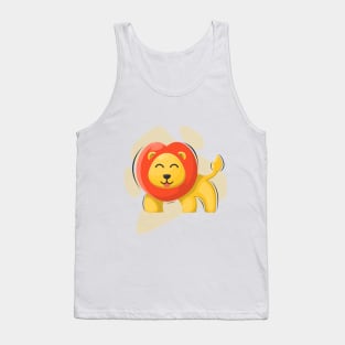 Cute Lion Tank Top